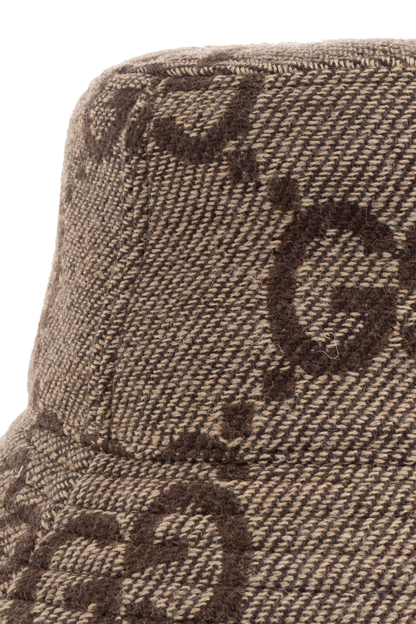 Brown Monogrammed bucket hat Gucci Vitkac GB